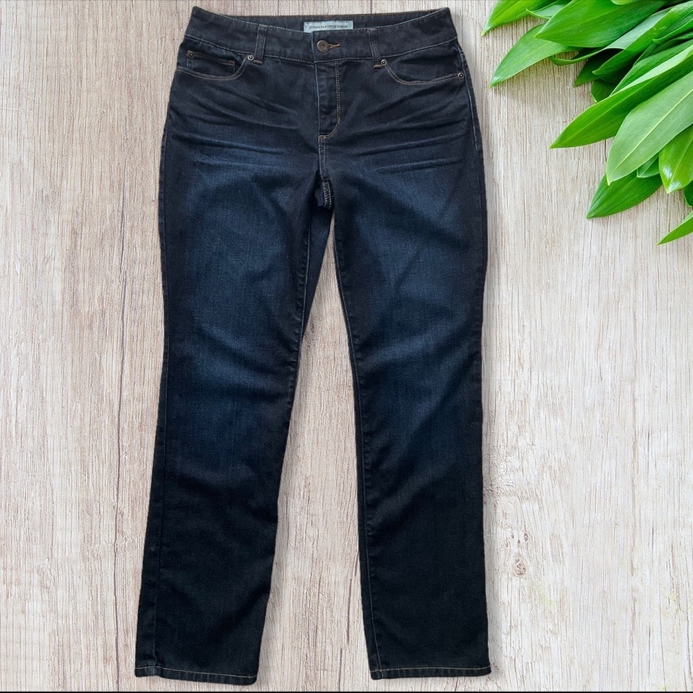 Chico’s Platinum Denim Ultimate Fit Slim-Leg Jeans